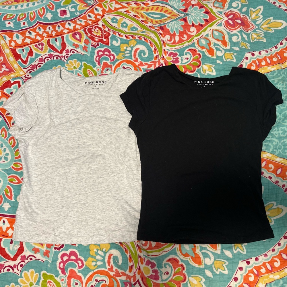 Pink Rose Modal Blend Tee